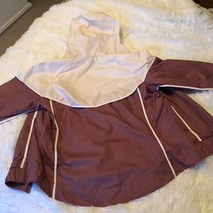 mauve nike windbreaker